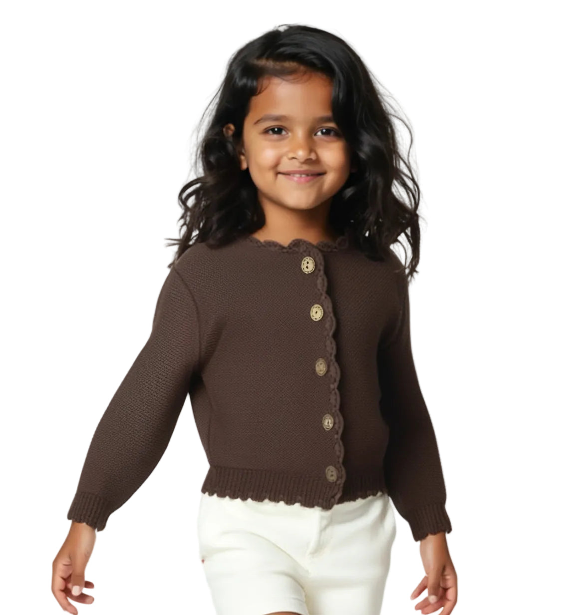 Ava Καφέ Ζακέτα