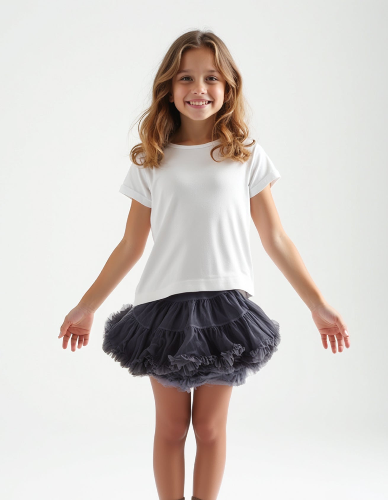 Zizel Tutu Skirt Grey