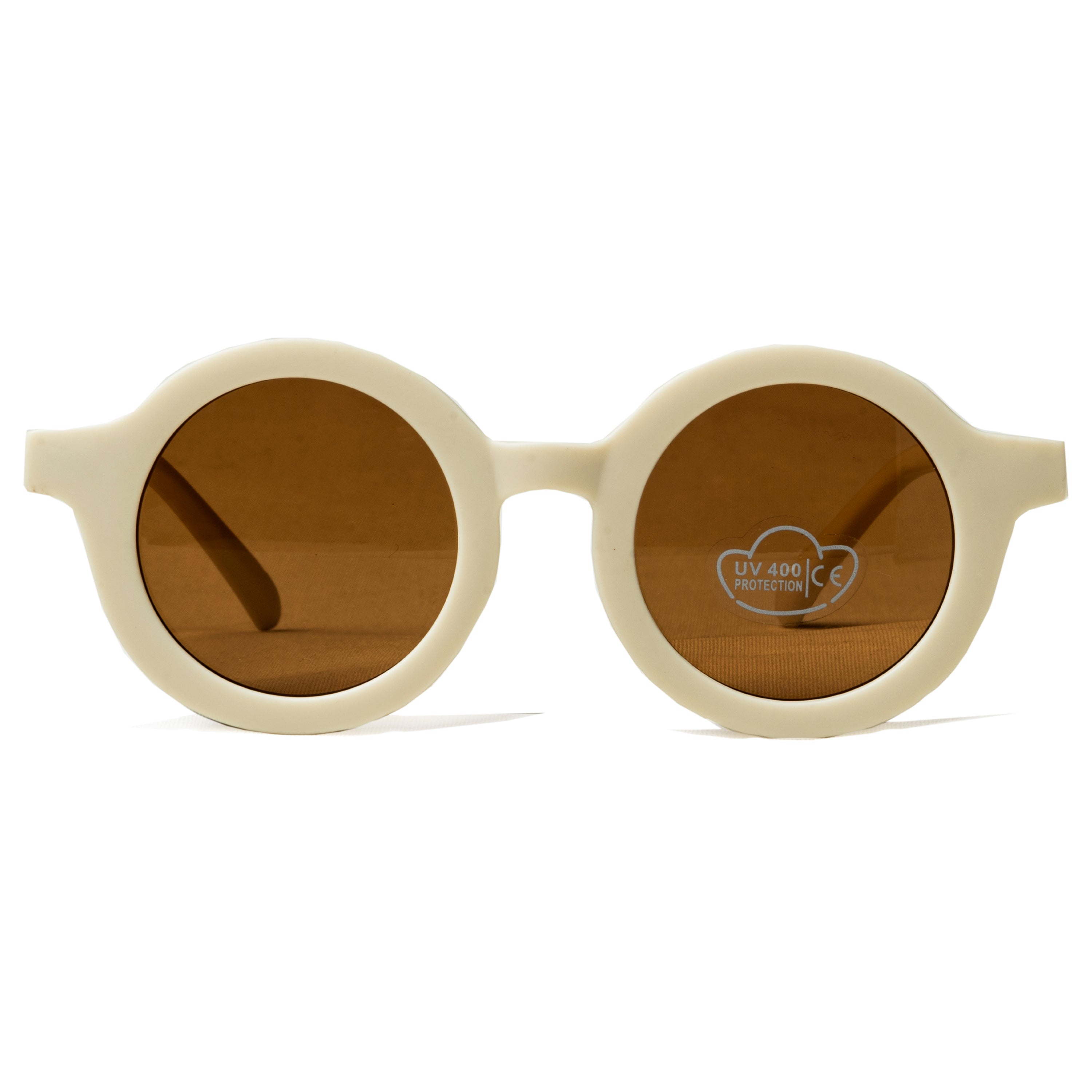 Joy White Sunglasses