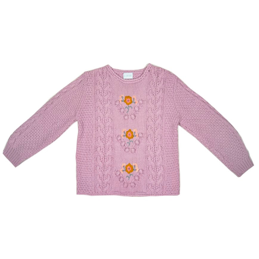 Sarah Purple Sweater