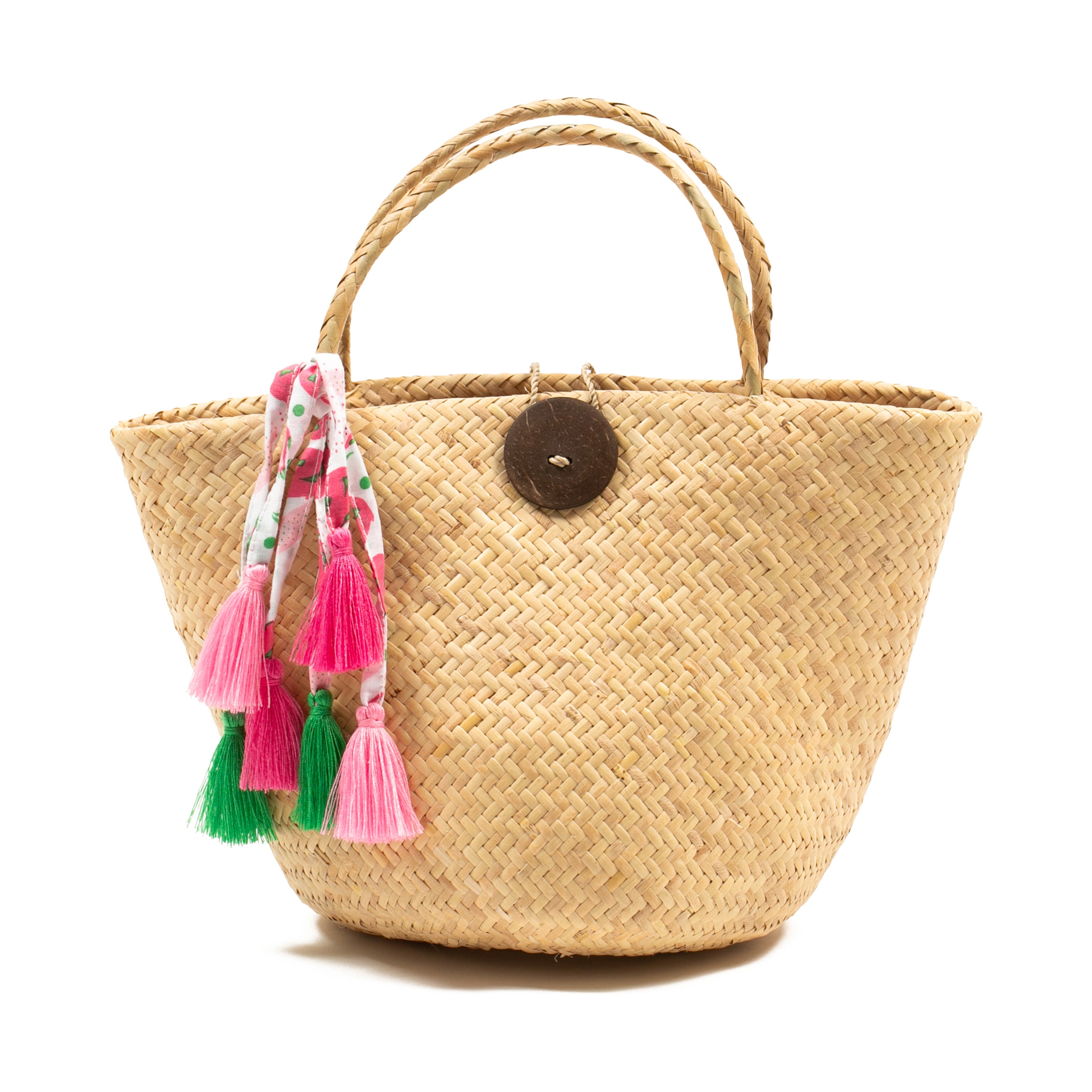 Τσάντα Raffia Dragon Fruit