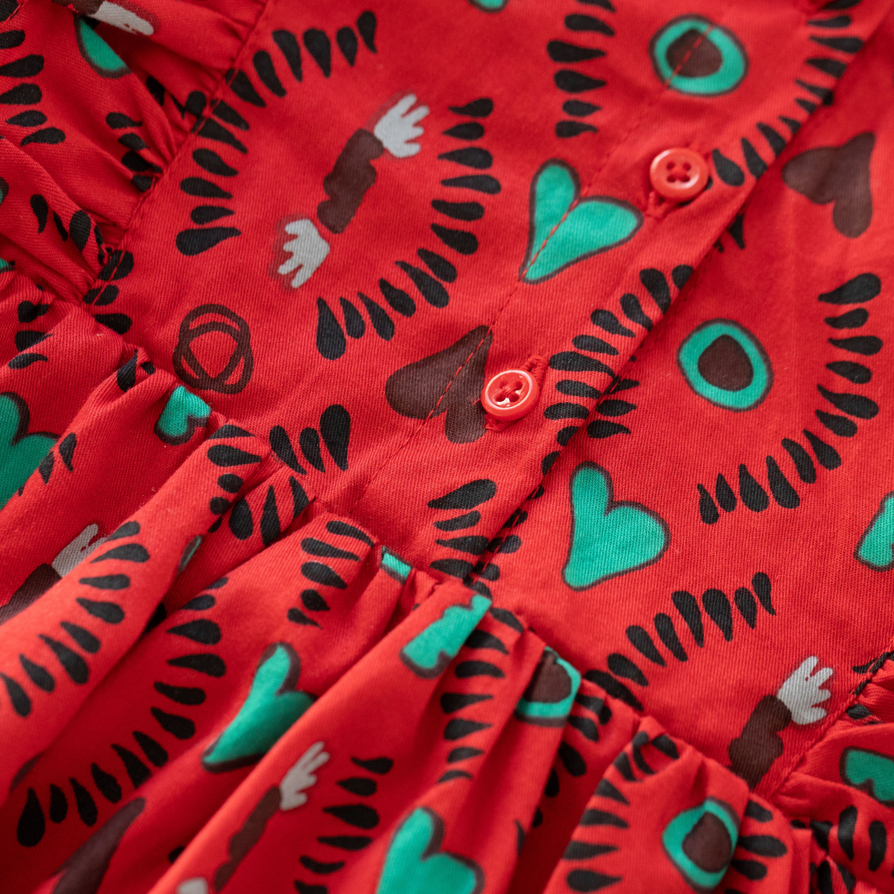 Sarah Dress Hearts