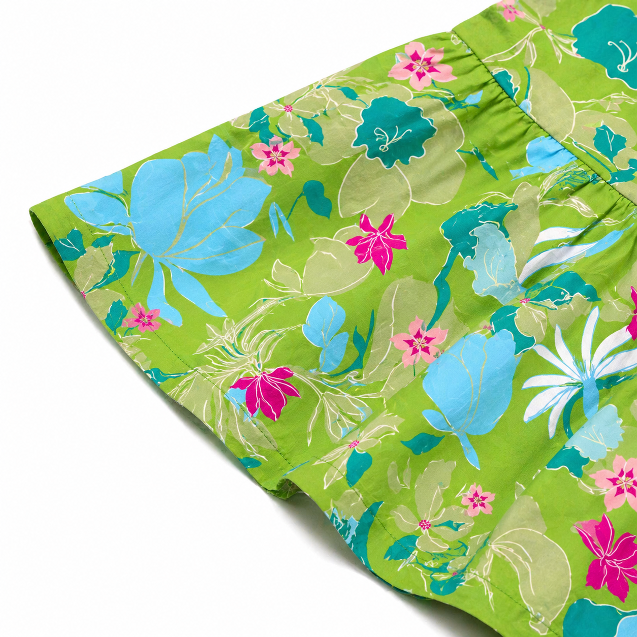 Effie Green Flowers Dress