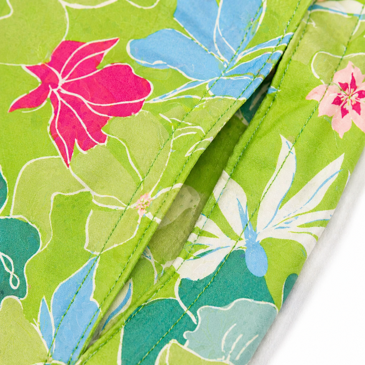 Villo Green Flowers Swimwear