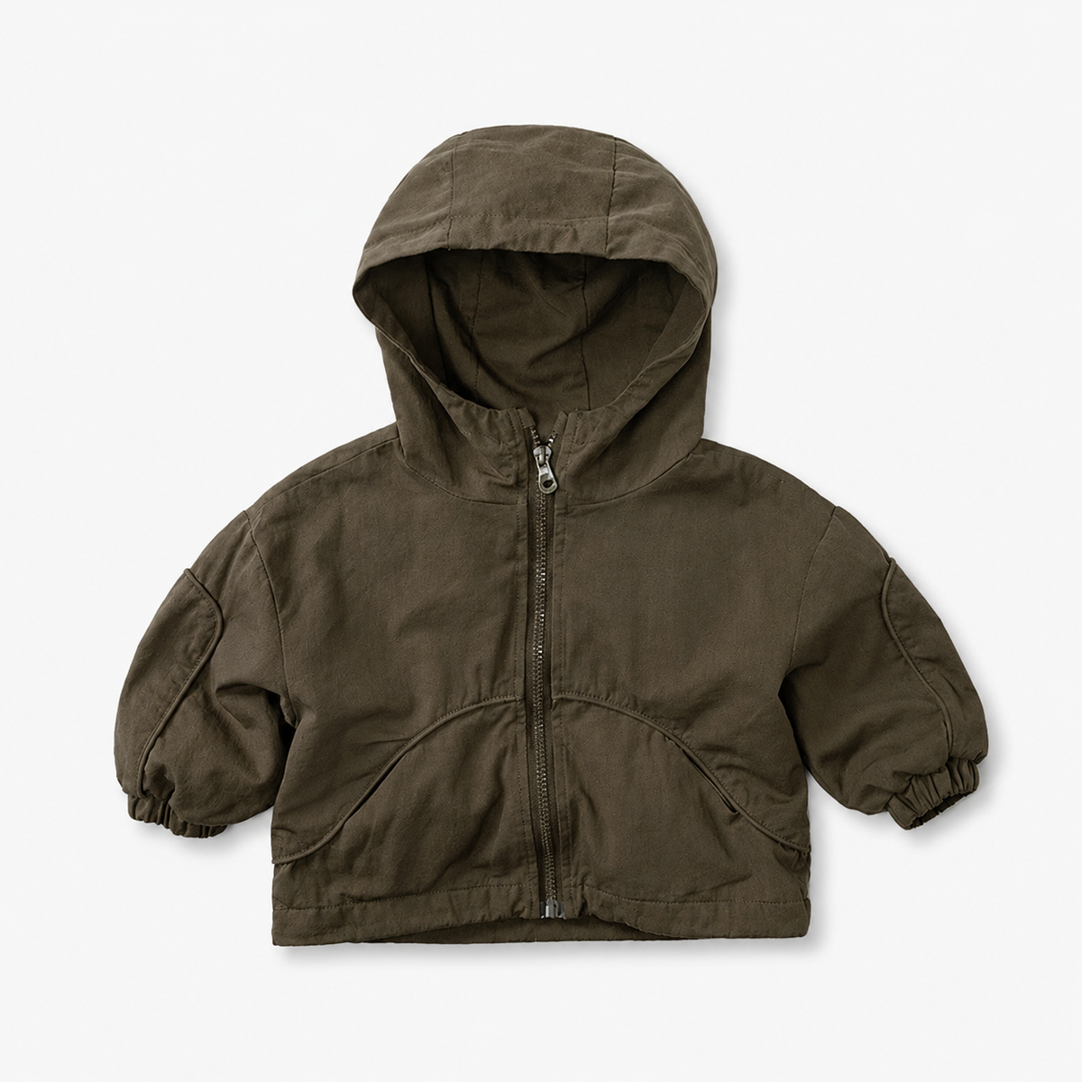 Luca Olive Hooded Jacket