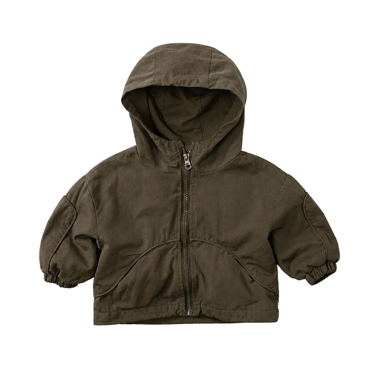 Luca Olive Hooded Jacket