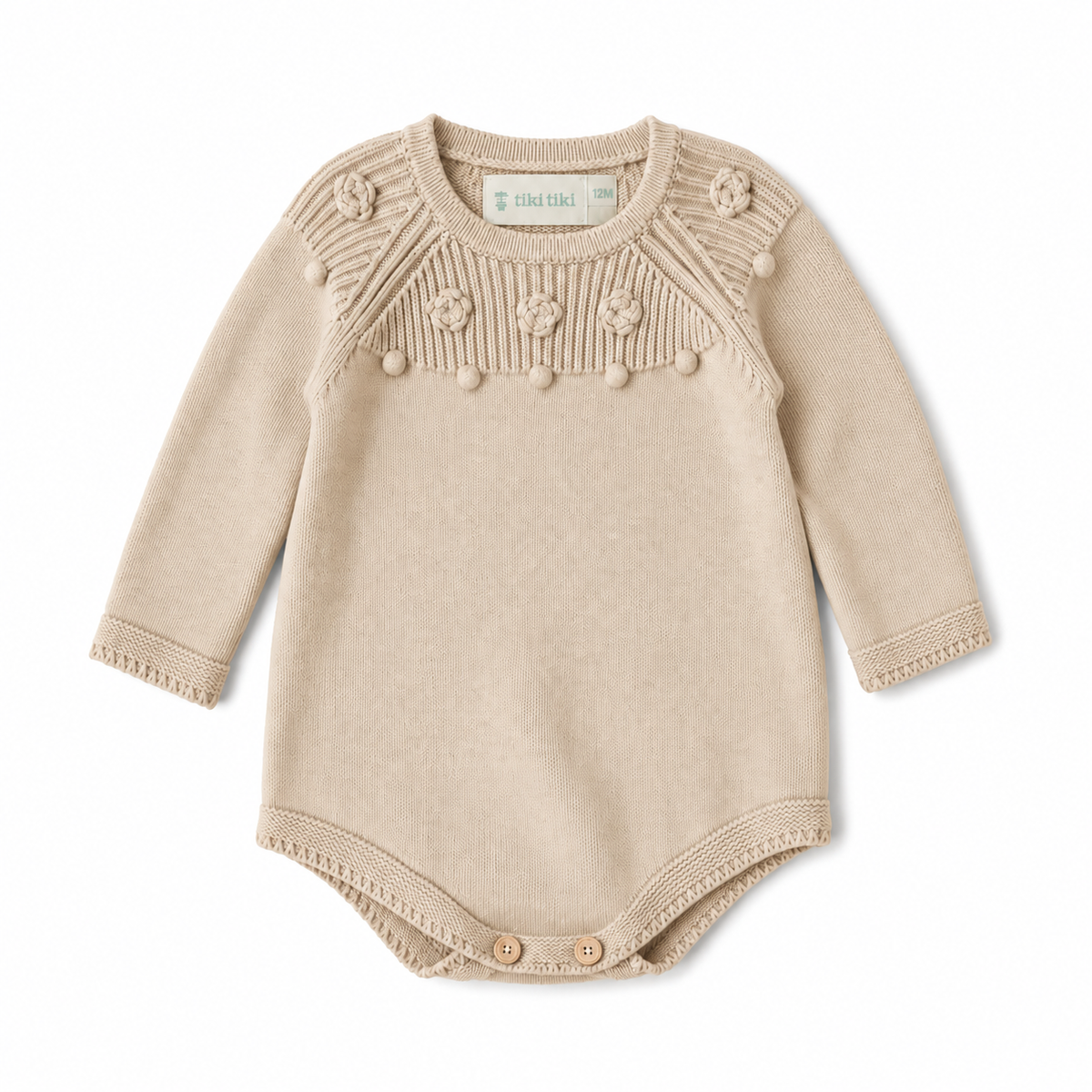 Elsie Beige Romper