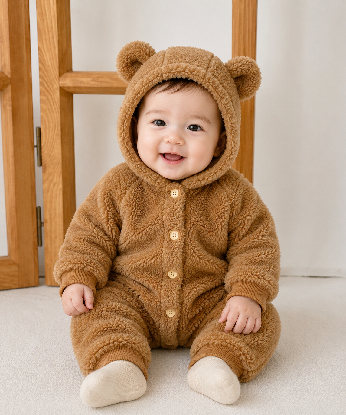 Romy Brown Romper