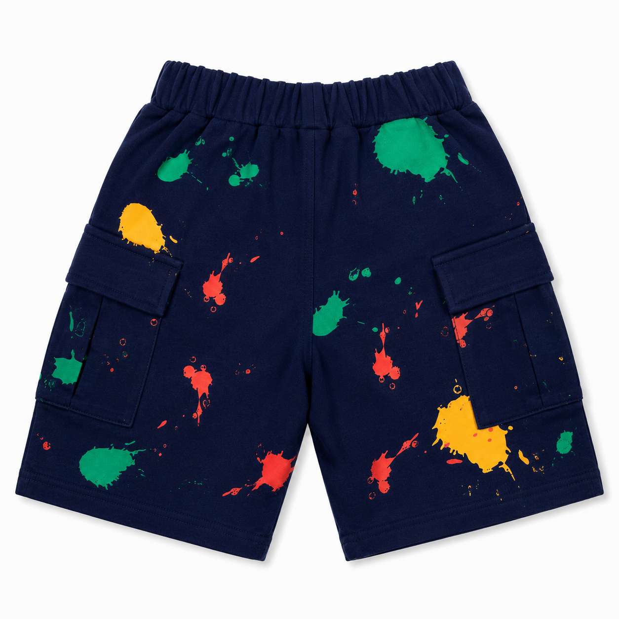 Zak Navy Colourful Shorts