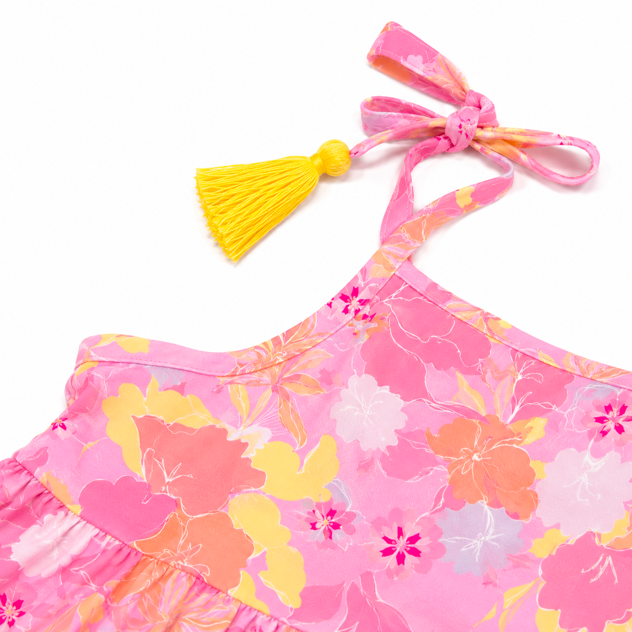 Effie Pink Flowers Dress