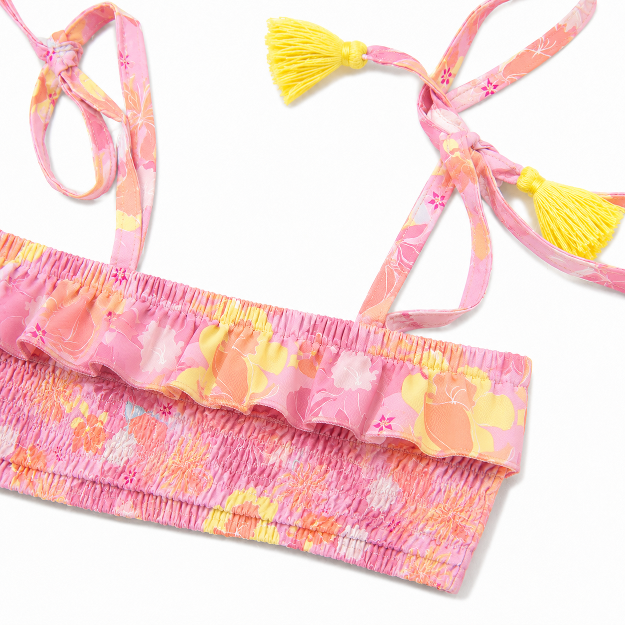 Lilian Pink Flowers Swimwear