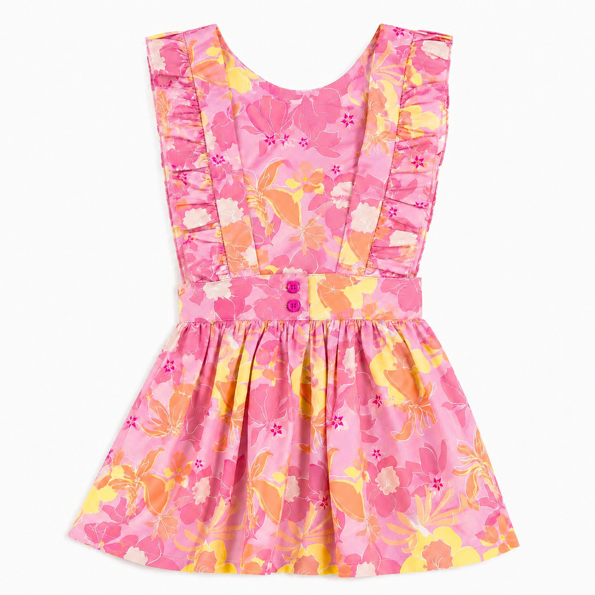 Mia Pink Flowers Dress