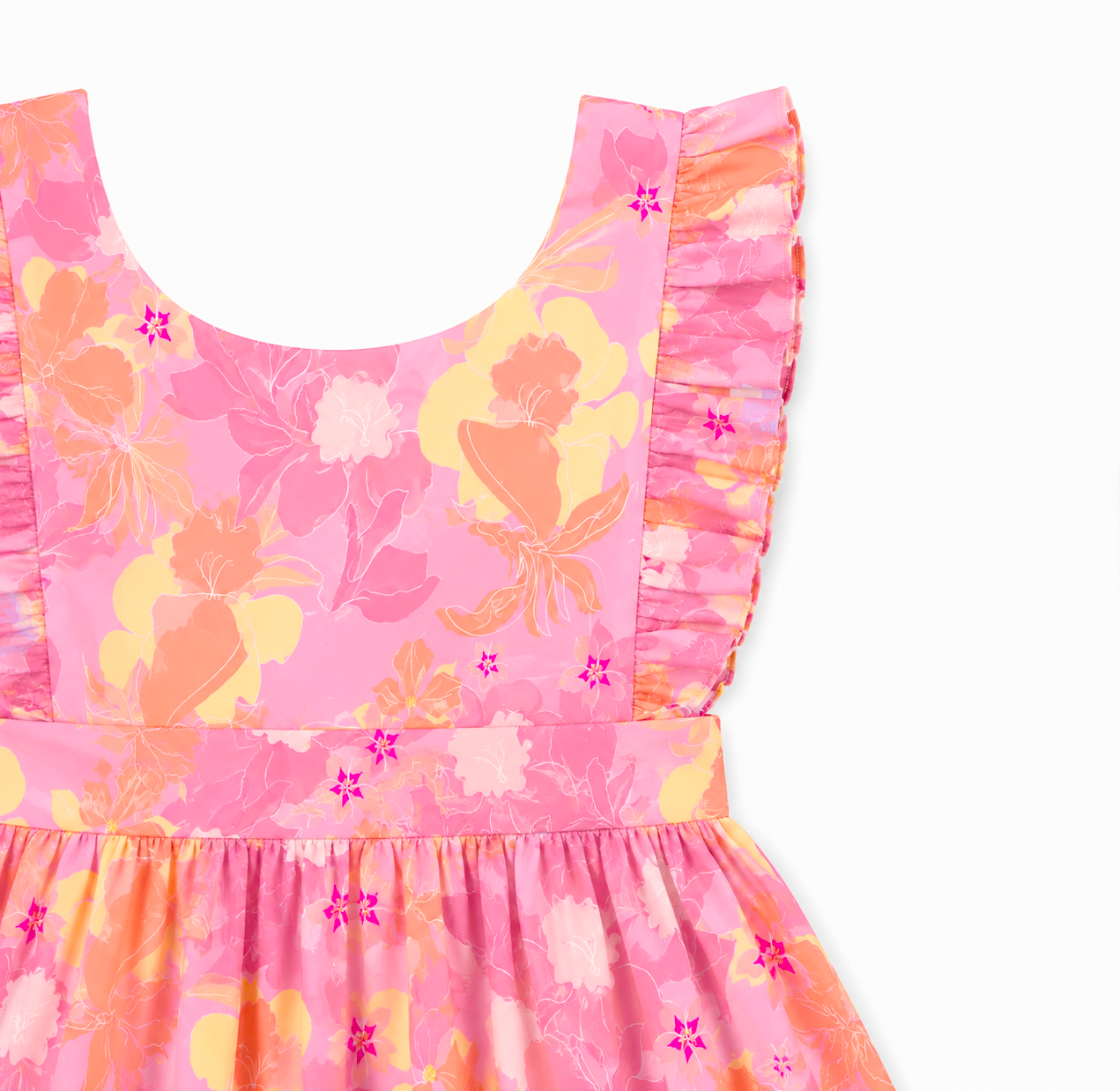 Mia Pink Flowers Dress