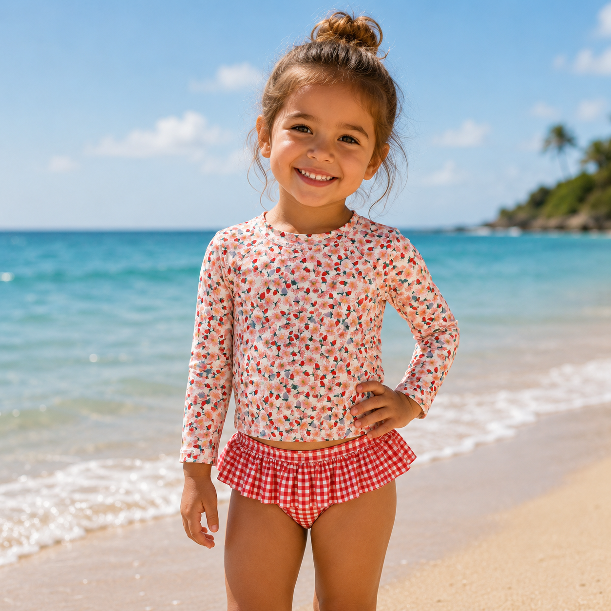 Emelia Pink Swimwear