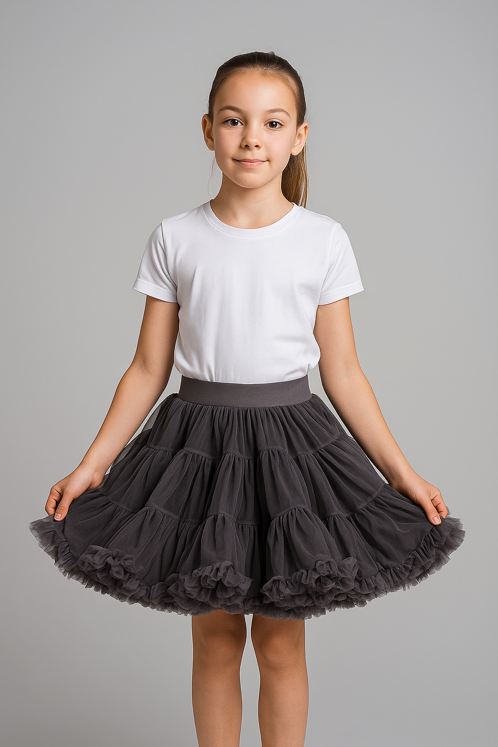 Zizel Tutu Skirt Grey