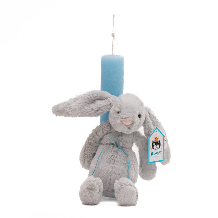 Candle Silver Bunny