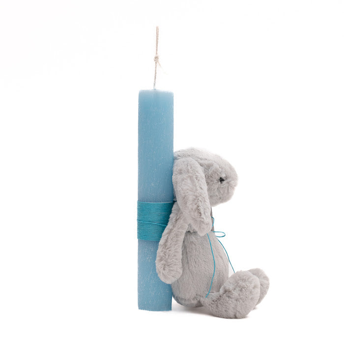 Candle Silver Bunny