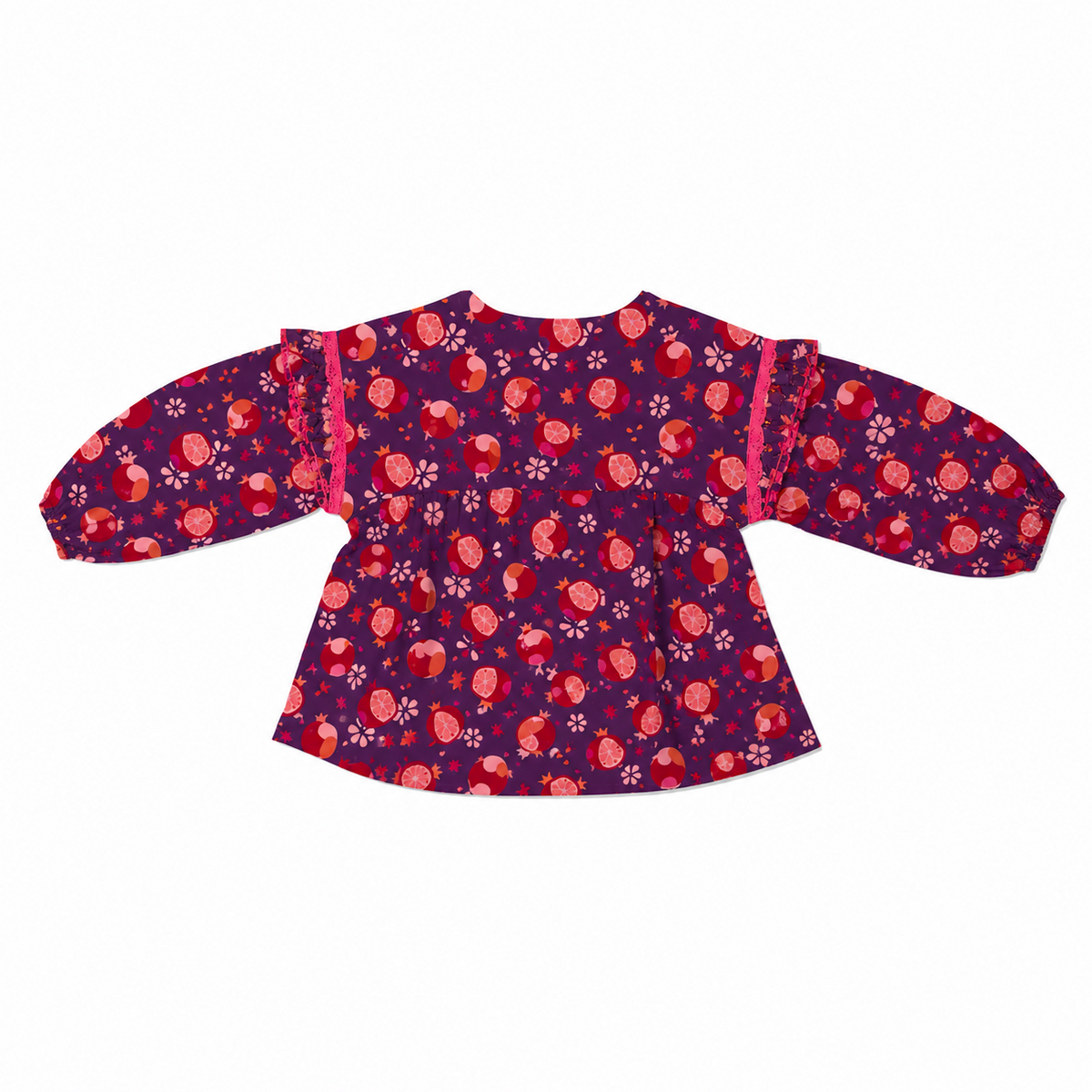 Ira Pomegranate Bloom Top