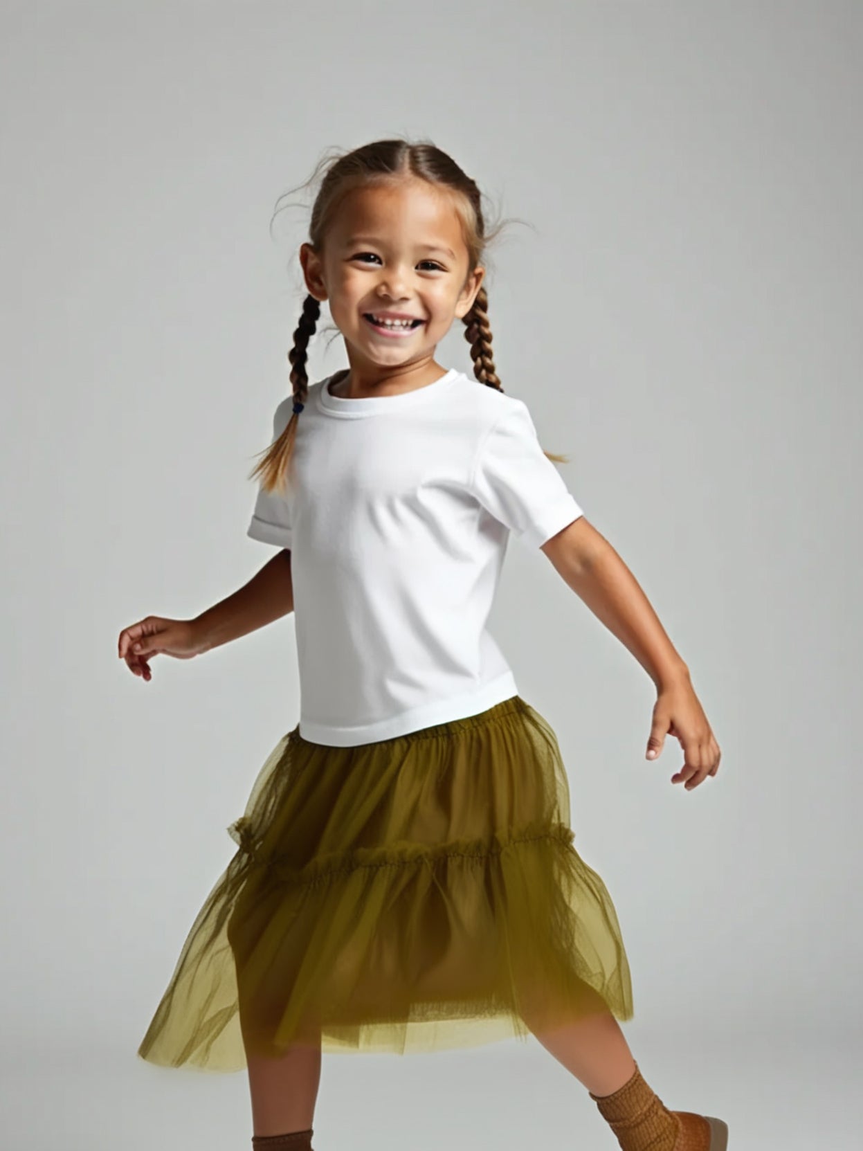 Tutu Khaki Skirt