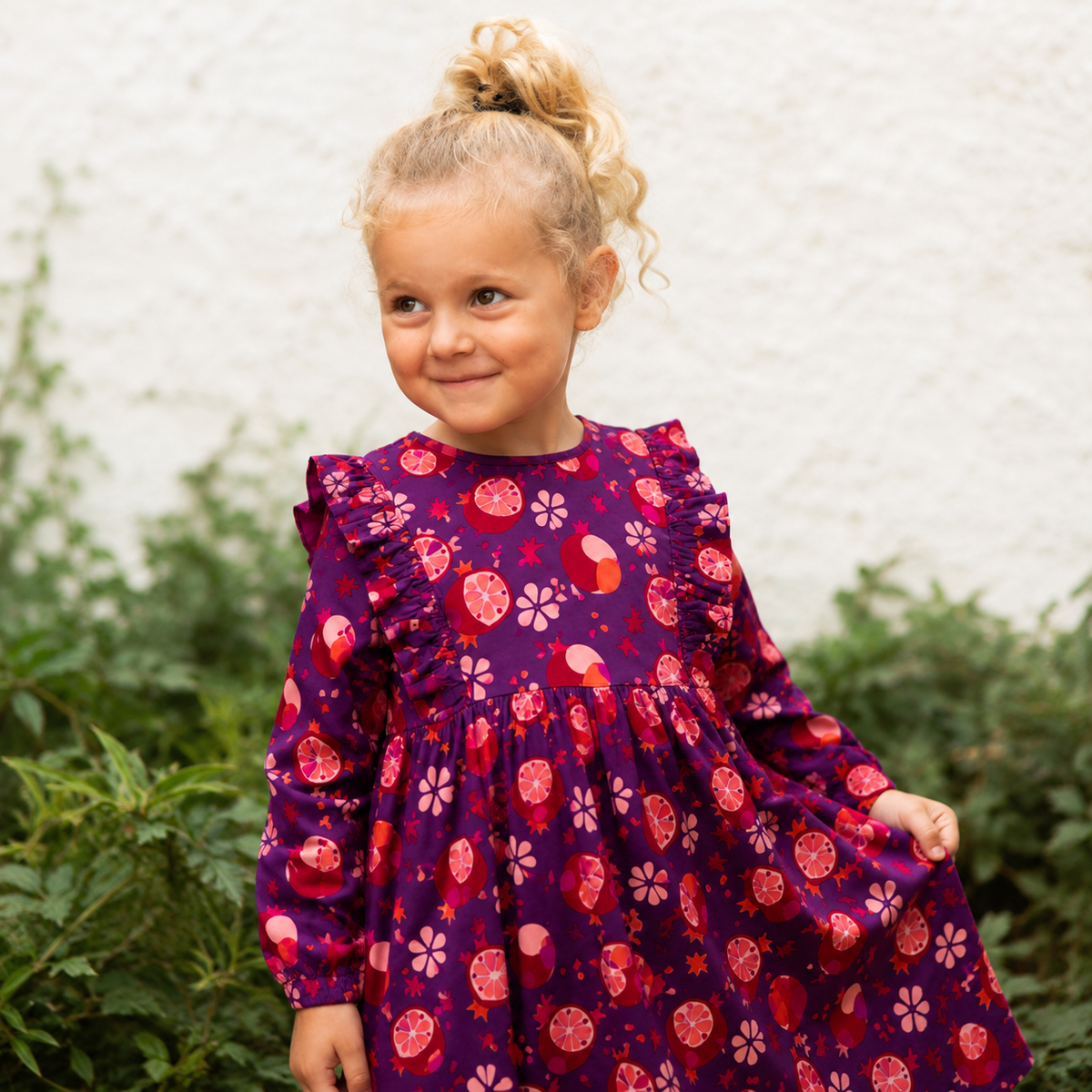 Sarah Pomegranate Bloom Dress