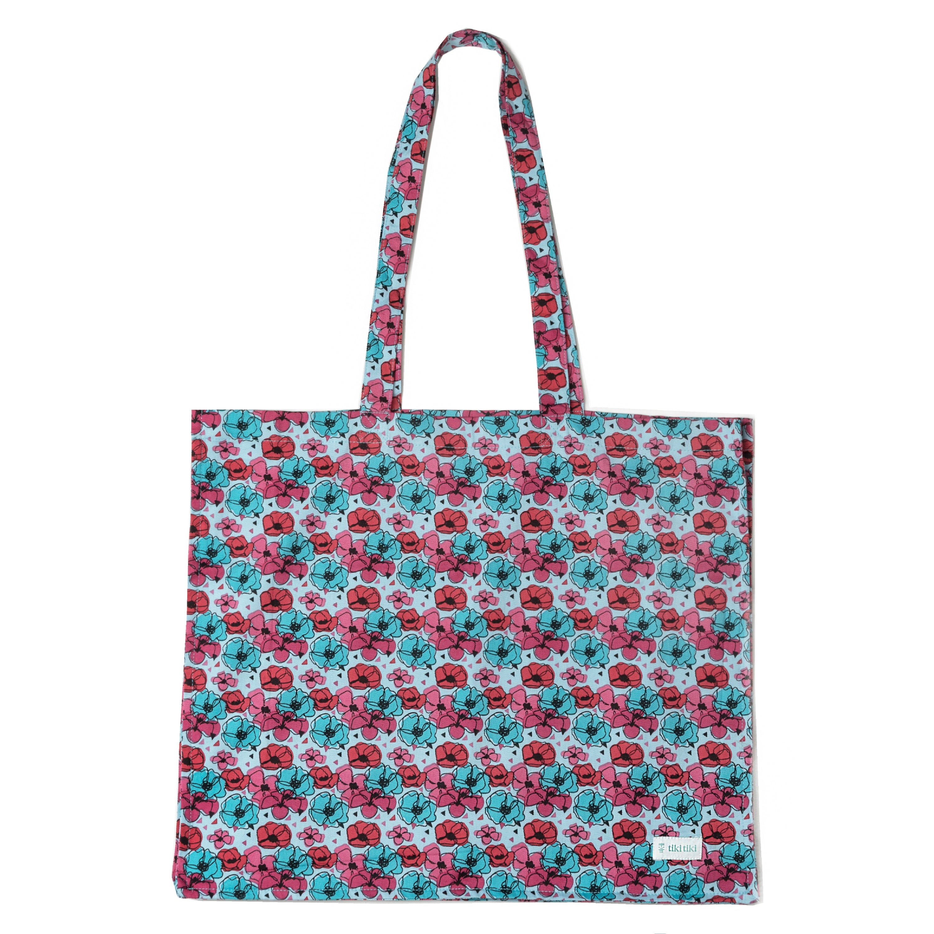 Tote Bag Flowers Tropical