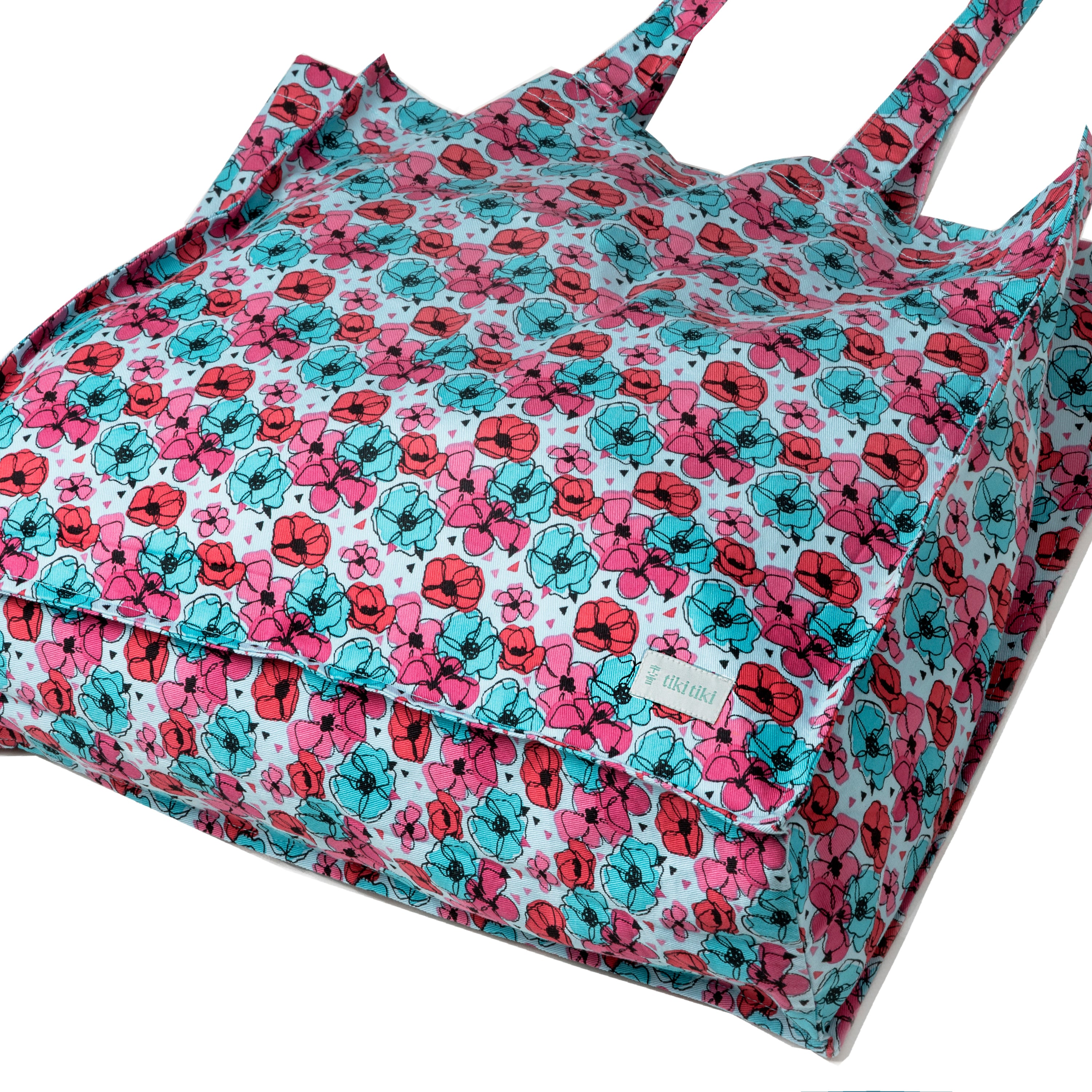 Tote Bag Flowers Tropical