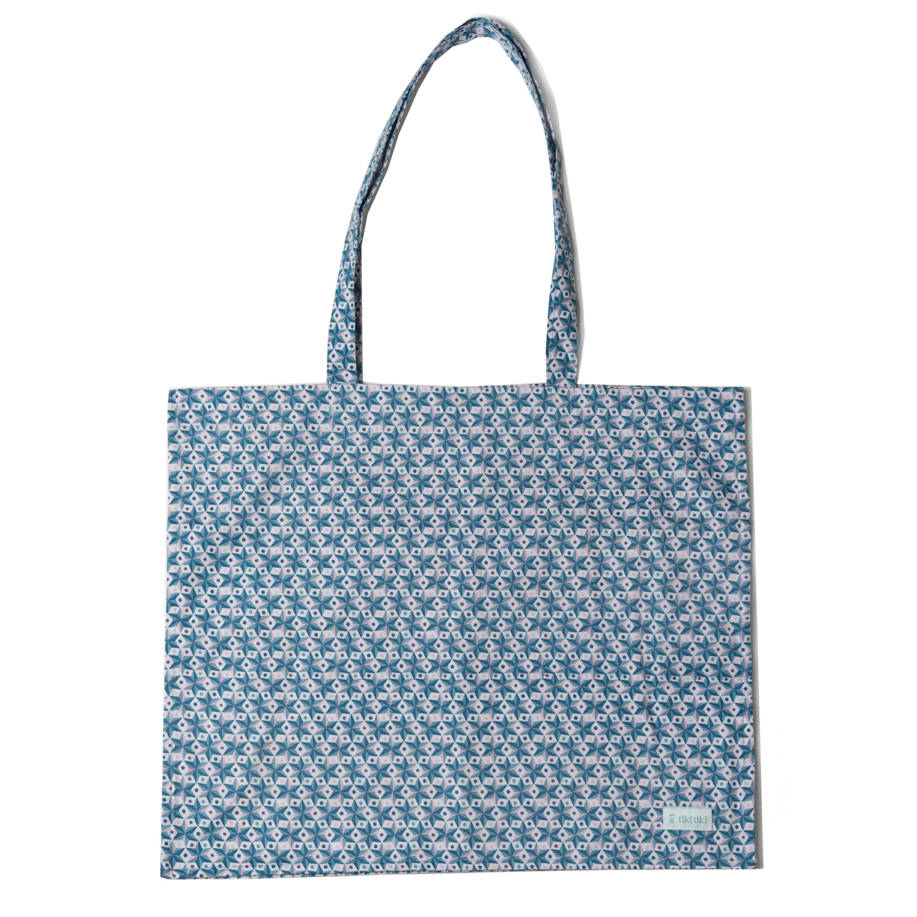 Tote Bag Star Power Blue