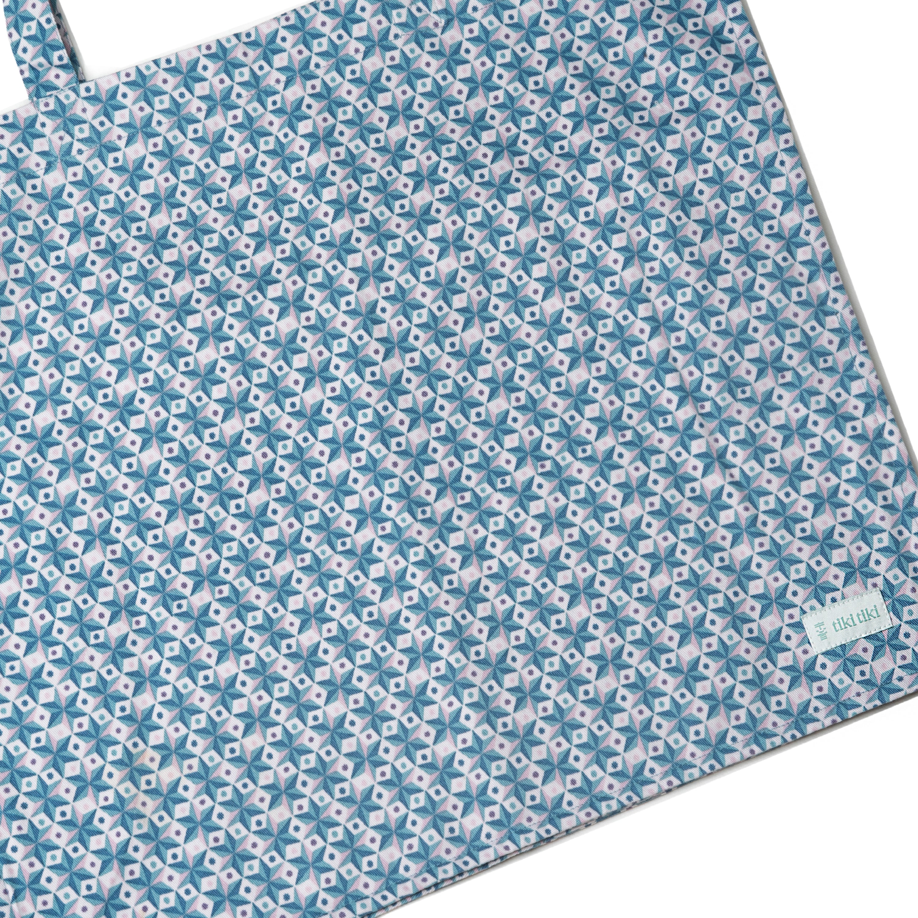 Tote Bag Star Power Blue
