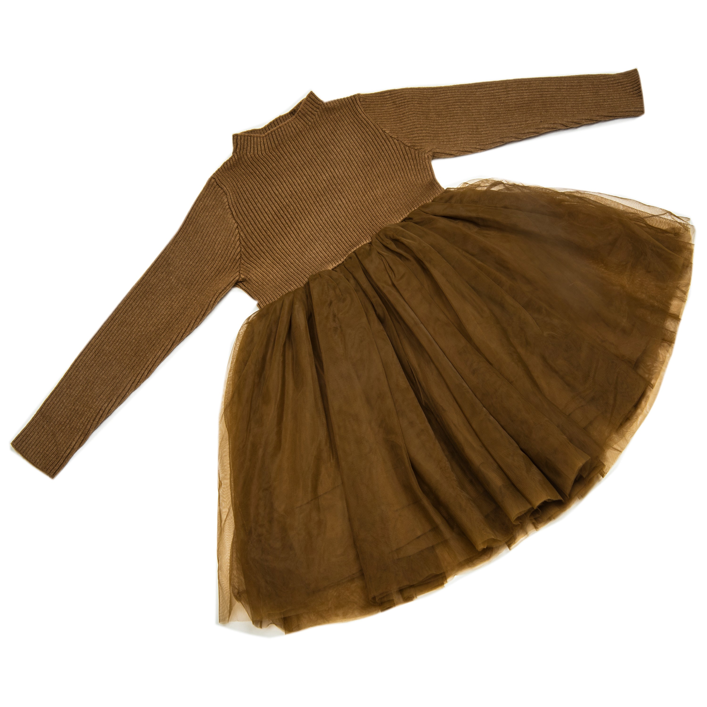 Aria Chocolate Tutu Dress