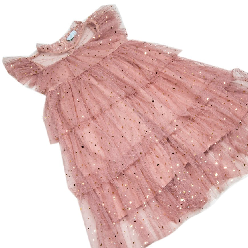 Rebecca Tiki Pink Stars