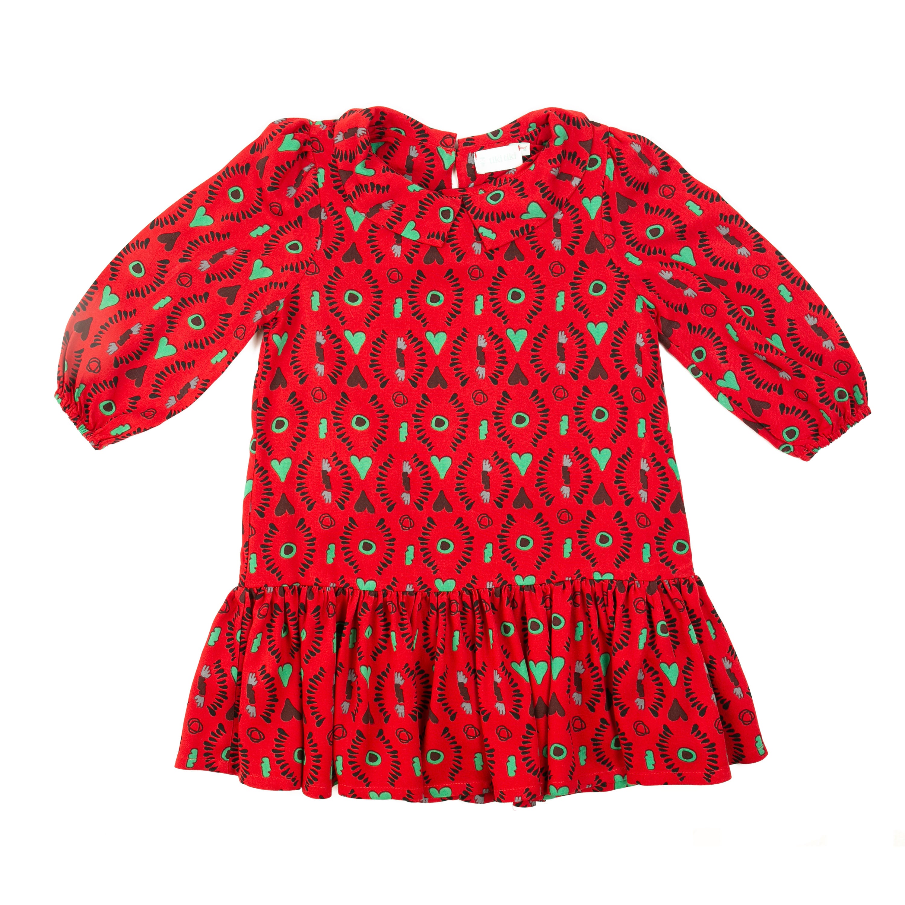 Tiki Dress Hearts