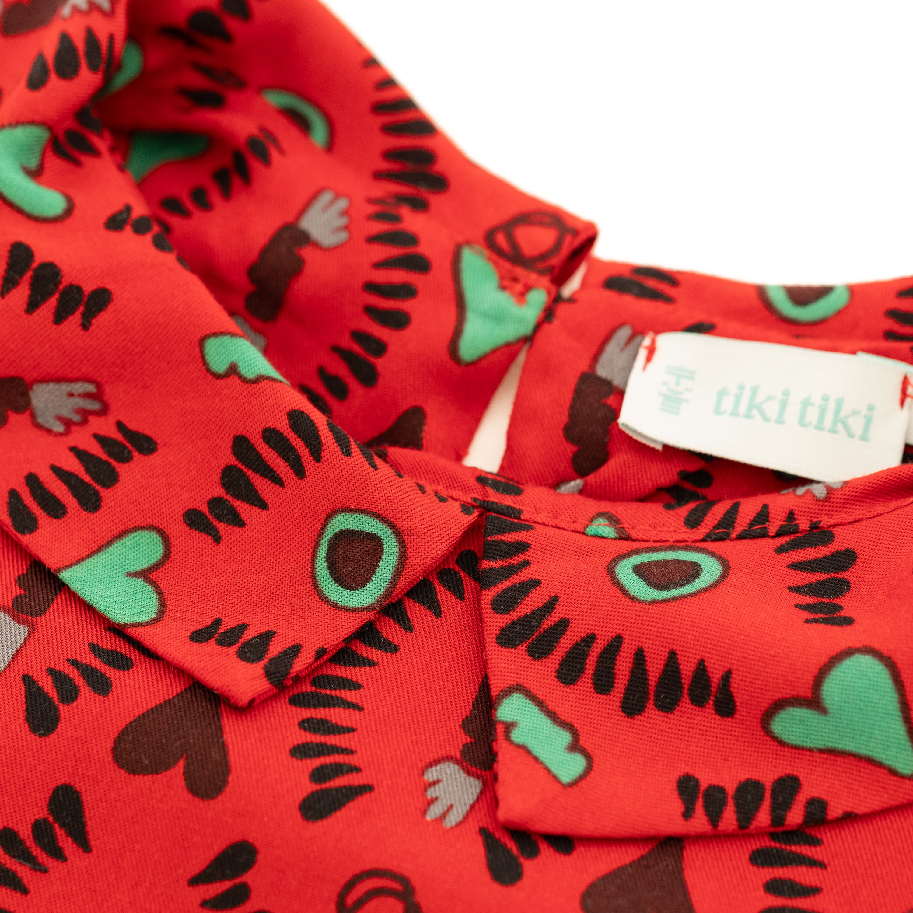Tiki Dress Hearts
