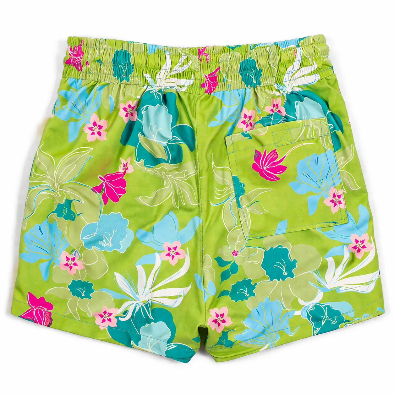Villo Green Flowers Swimwear