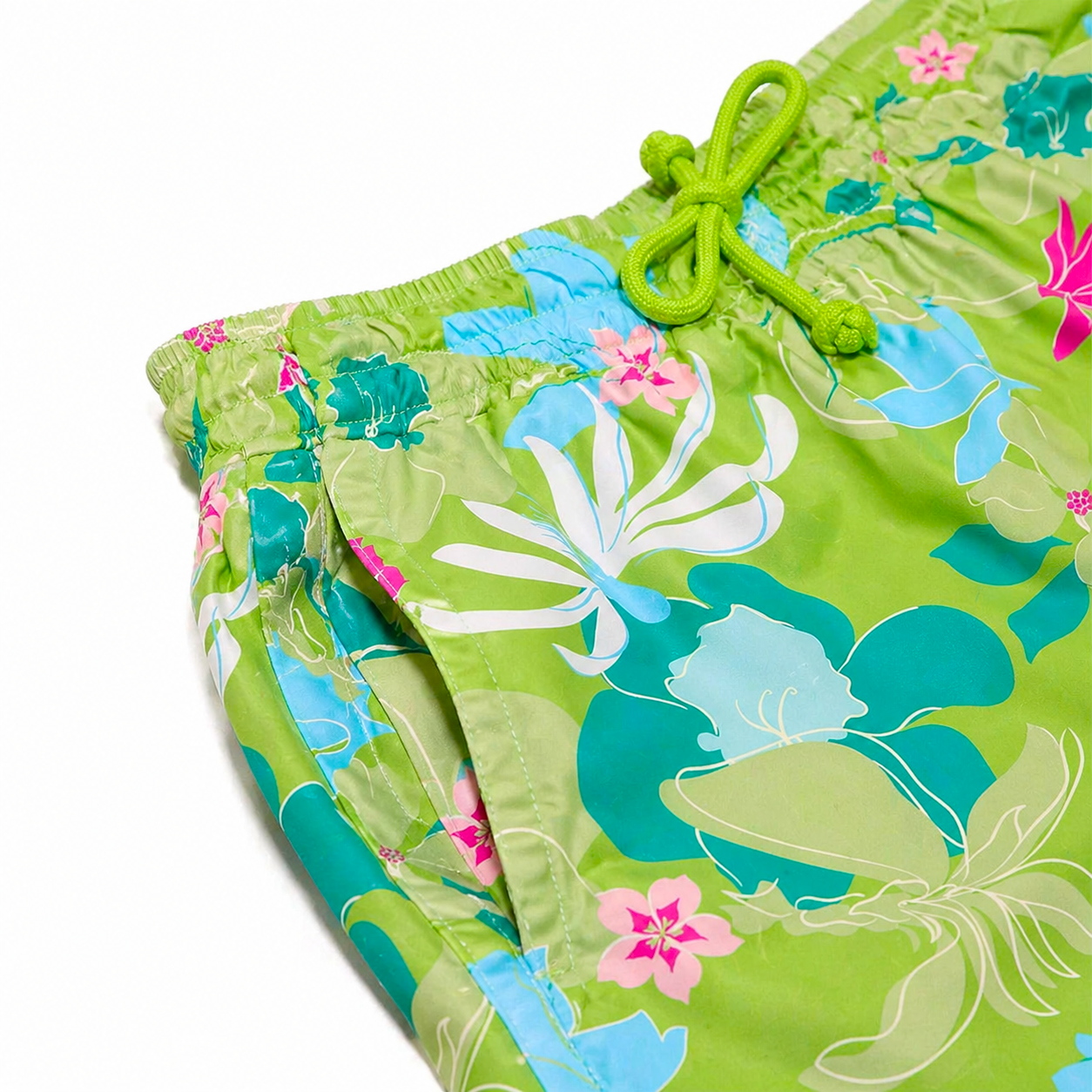 Villo Green Flowers Swimwear