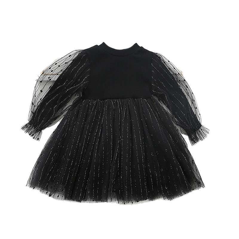 Sylvia Black Tulle Dress