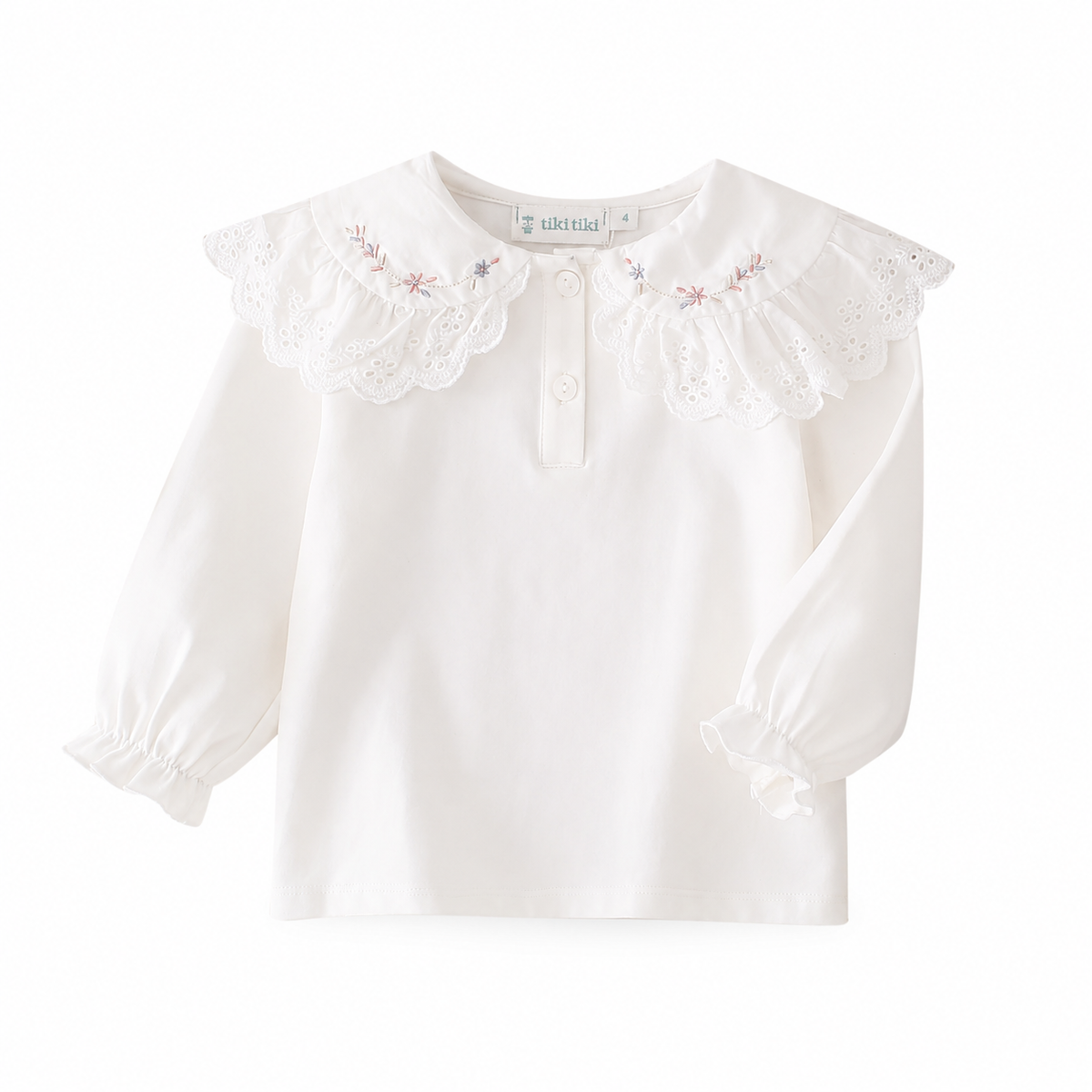 Rebecca White Lace Top