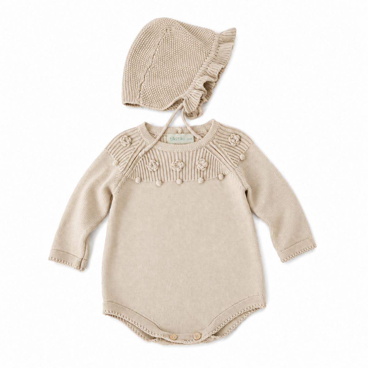 Elsie Beige Romper