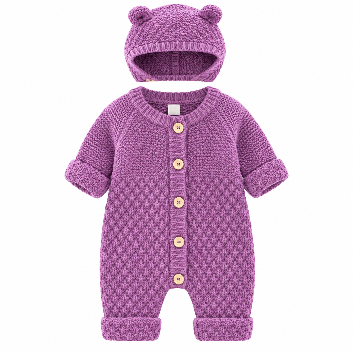 Iris Purple Romper