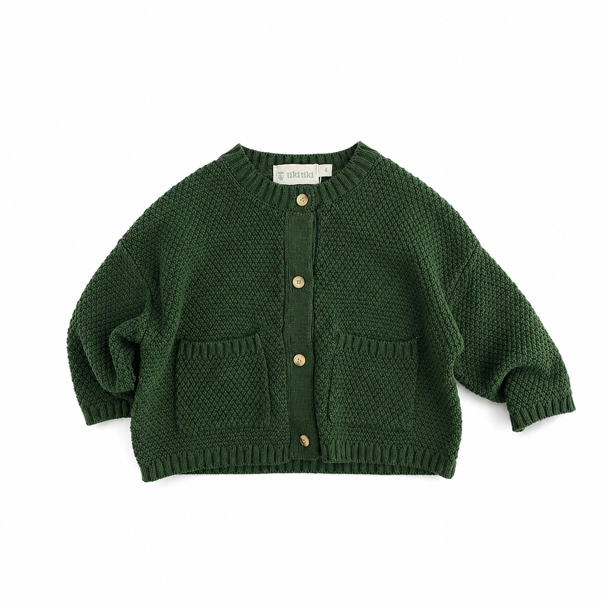 Byron Forest Knit Cardigan