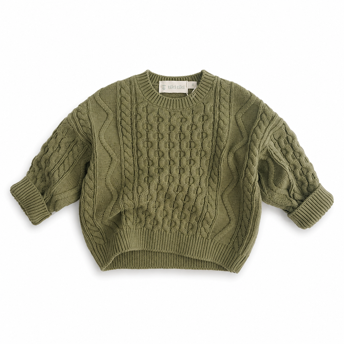 Hazel Olive Knit Sweater