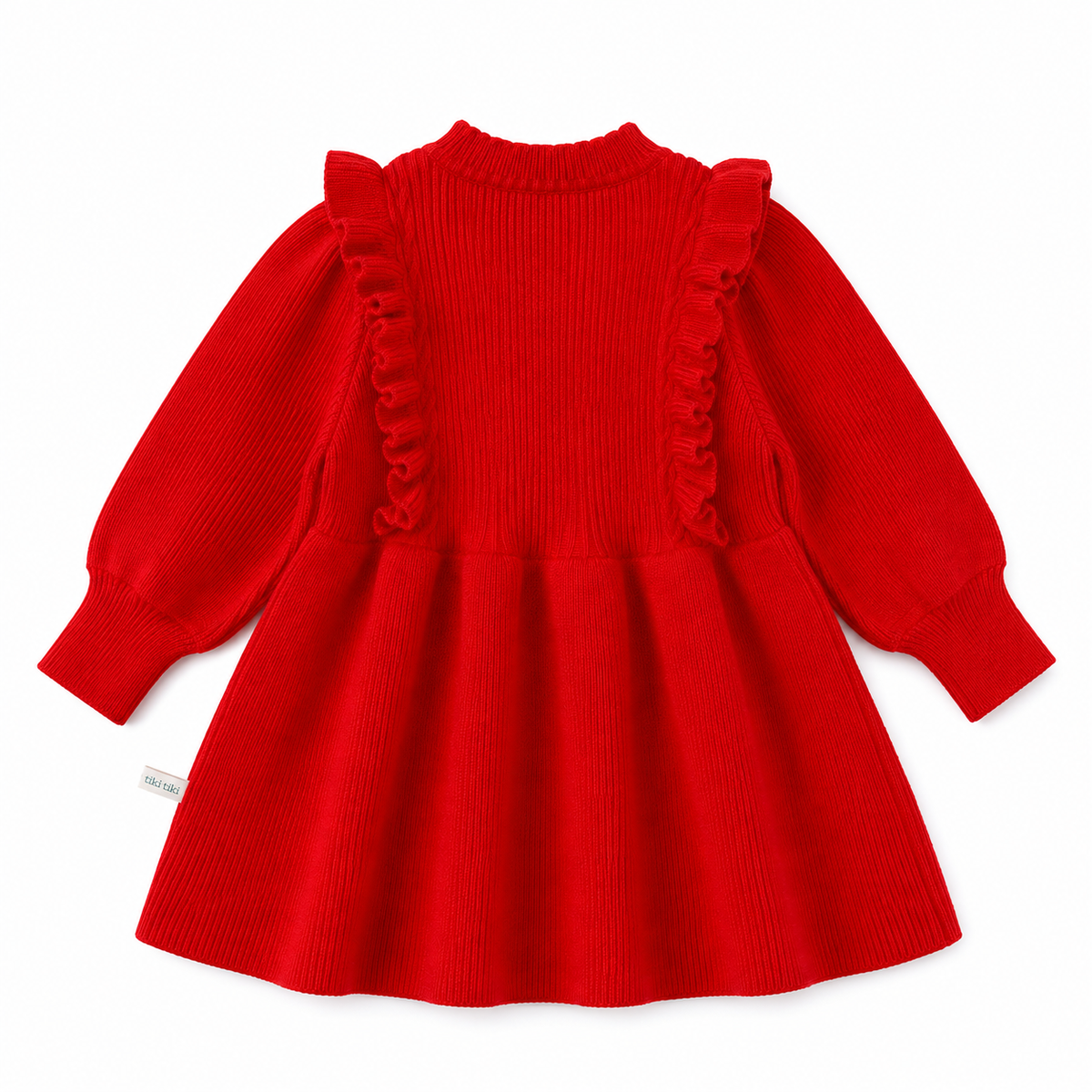 Romy Red Knit Dress