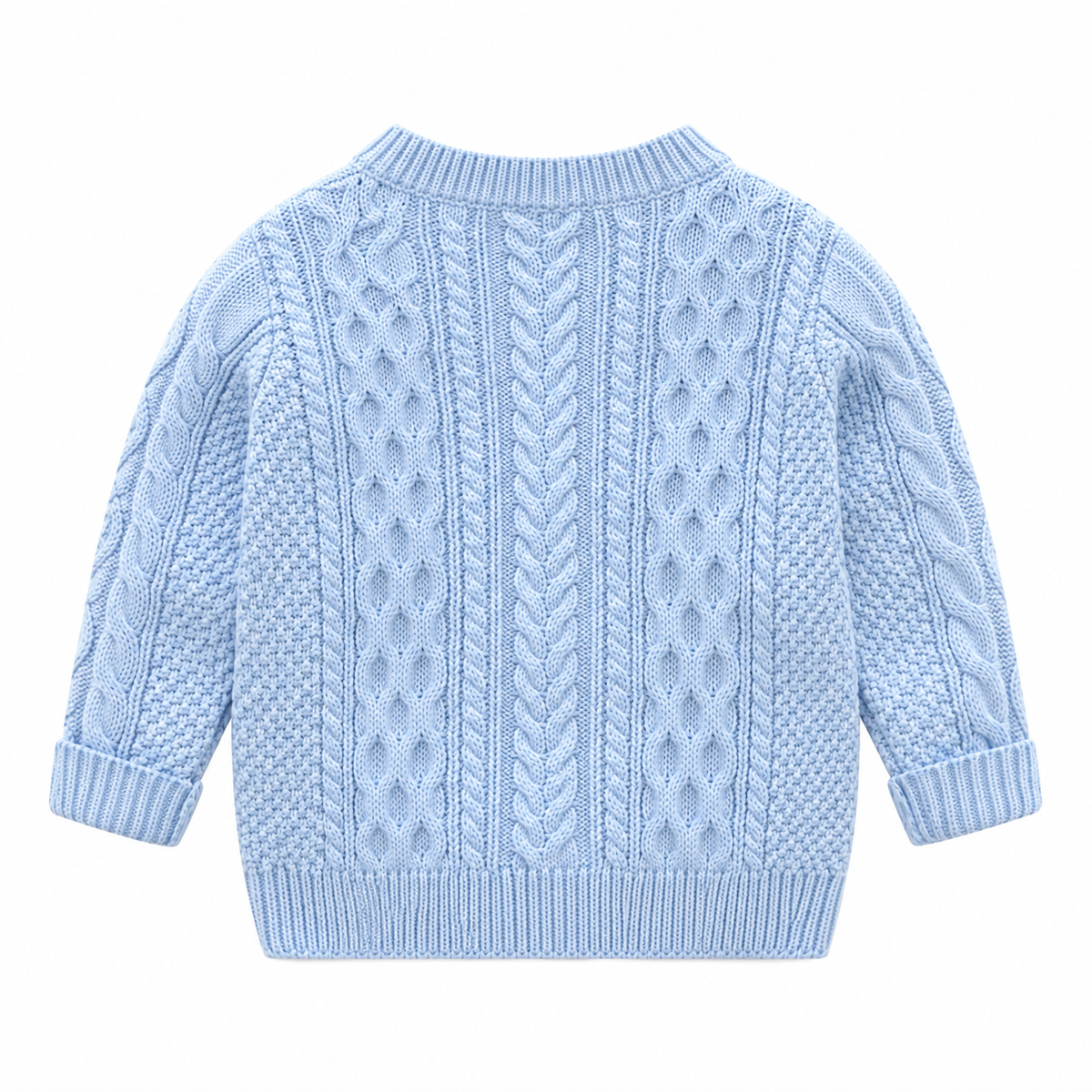 Christian Baby Blue Knit Cardigan