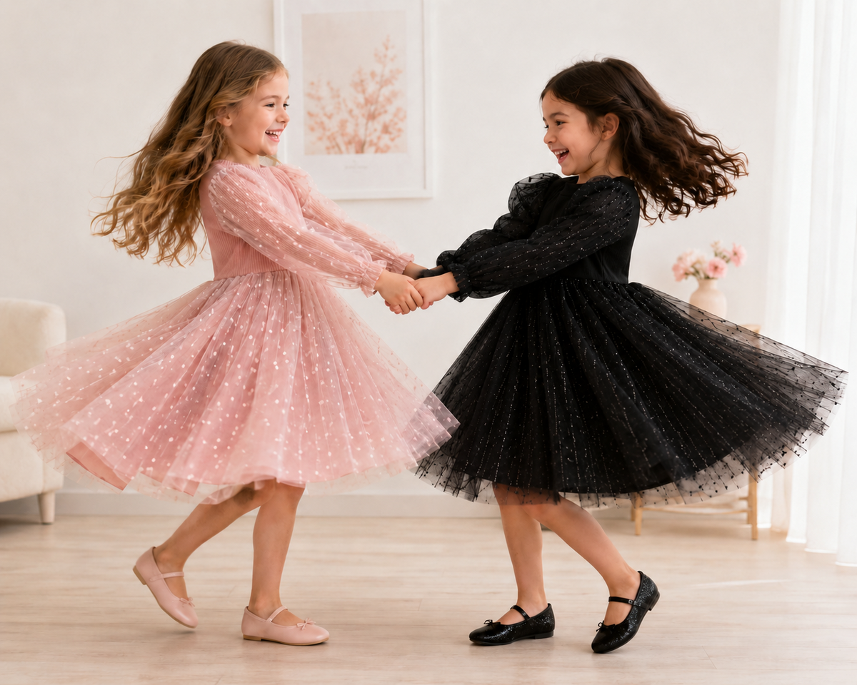 Sylvia Blush Tulle Dress