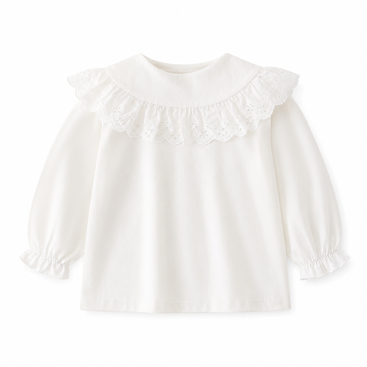 Rebecca White Lace Top
