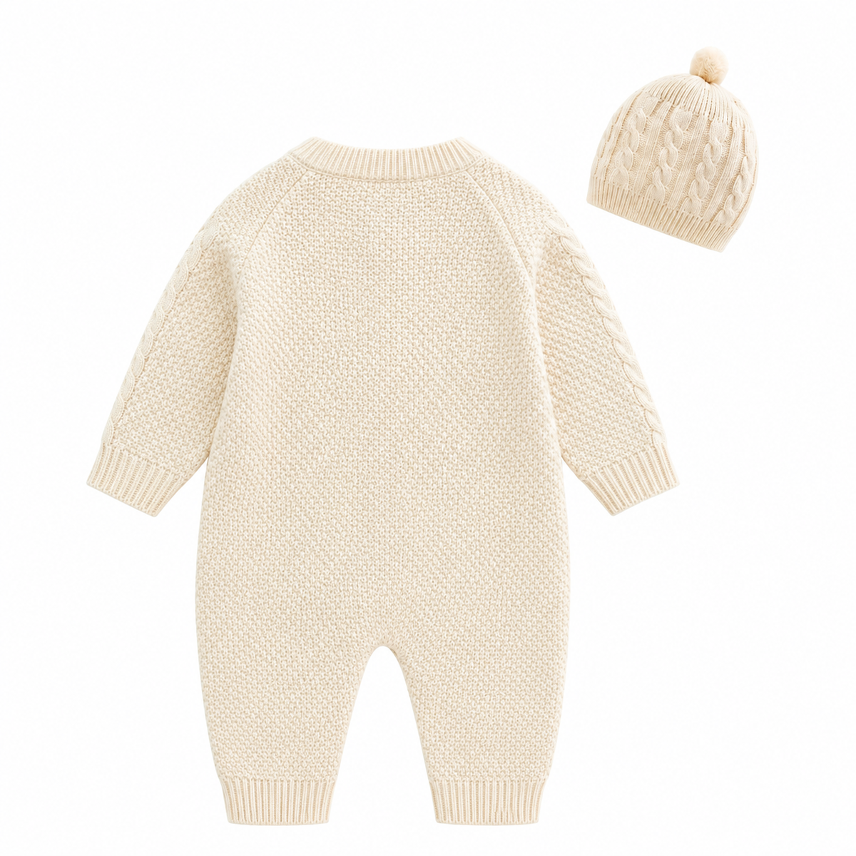 Herny Cream Romper
