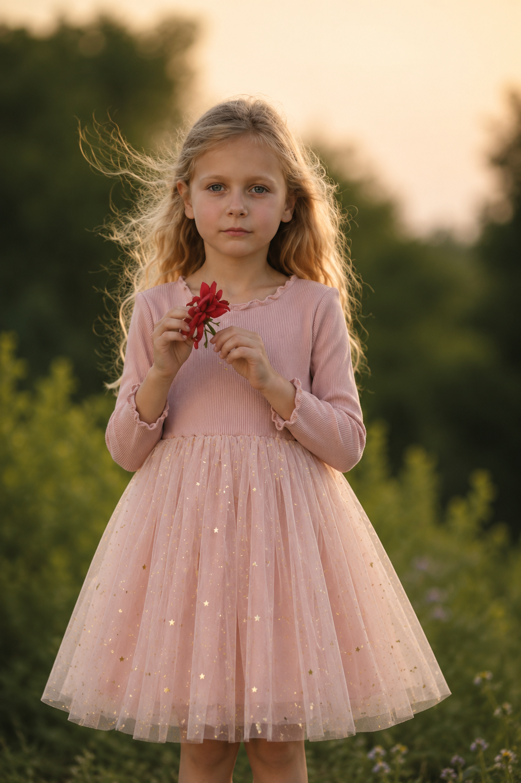 Aria Stardust Knitted Dress