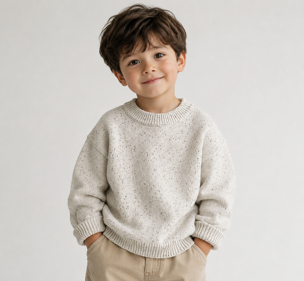 Lauren Cream Fleck Sweater