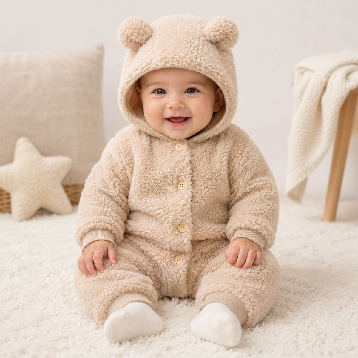 Romy Beige Romper