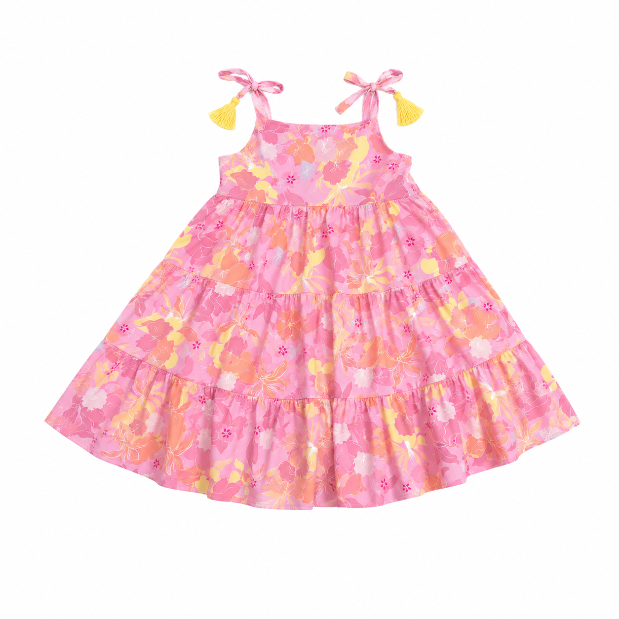 Effie Pink Flowers Dress