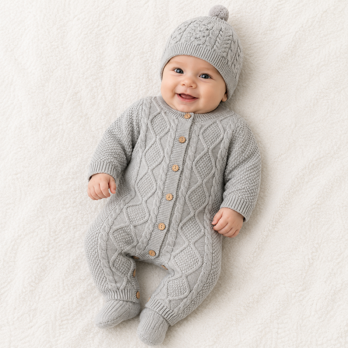 Herny Grey Romper